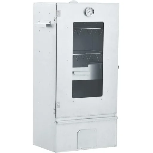 "BBQ-Smoker mit 1 kg Holzchips 44,5x29x83 cm image"