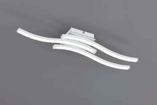 "LED ceiling light ROUTE, 3x5 W, 4000K, 3x500 lm, matt white, plastic white image"