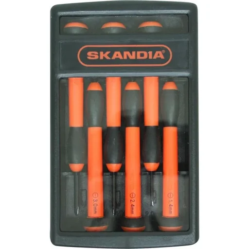 "Precision mini screwdriver set - 6 pieces image"