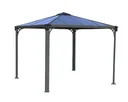 Pavillon « Palermo™ 3000 », Anthracite, 295 x 295 x 276 cm
