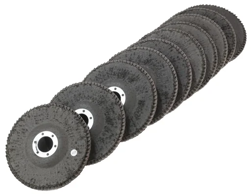 "Flap sanding discs 125 mm, 10 pieces image"
