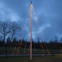 String lights with 360 LEDs for indoor and outdoor use