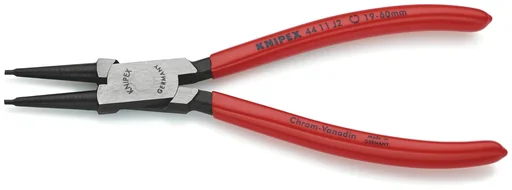 "Retaining ring pliers for internal rings in bores, plastic coated, black atramentized, polished, 180 mm image"