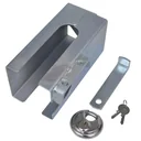 Anti-theft device for trailers with disc lock