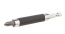 Bit holder 1/4"/ 80 mm long, extendable up to 120 mm