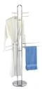 Coat rack, clothes rack "Palermo" with 8 arms, silver-colored