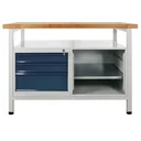 Workbench "Premium" 3 drawers, 1 shelf, L1200xW600xH840mm