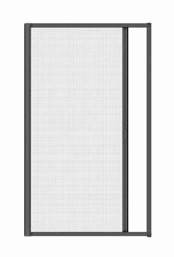 "Insect screen roller blind for doors, 160 x 225 cm in anthracite image"