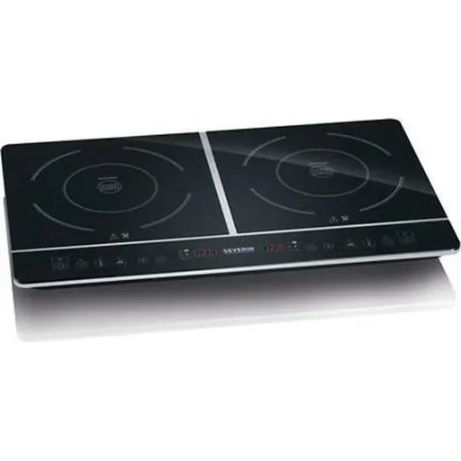 "Double induction hob - 2 burners - 3400 watts image"