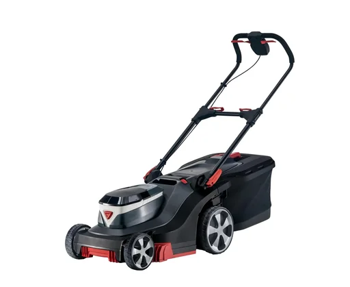 "BOSCH HOME AND GARDEN COMPATIBLE Tondeuse à gazon sans fil 382 Li Premium - inclut la cale de mulching image"
