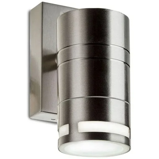 "VT-7631 Outdoor wall light - GU10 - Stainless steel - IP44 image"