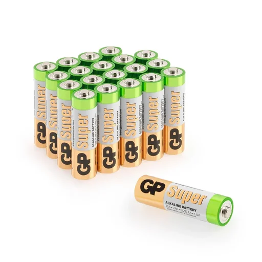"SUPER Mignon (AA) Alkaline Batteries - 20 pieces image"