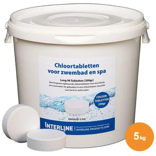 "Interlining Chlortabletten - Long90 200gram / 5kg image"