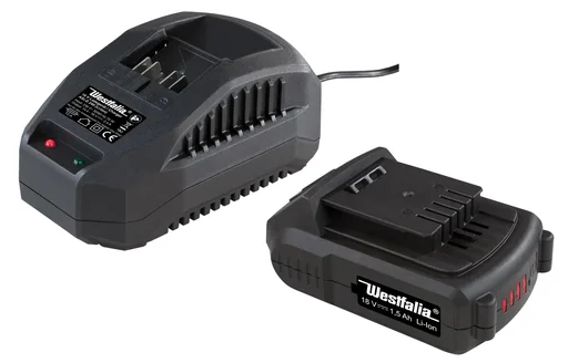 "Kit de démarrage 18 V Li-Ion : 1 batterie 1,5 Ah + 1 chargeur image"
