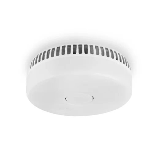 "Smoke detector with replaceable 5-year battery image"