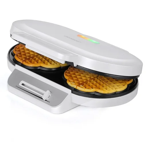 "Waffle iron - 1200 W - heart shape image"