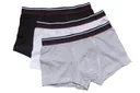 Retro shorts in a pack of 3, melange/plain/printed, size XL