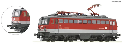 "Electric locomotive 1142 685 of the Austrian Federal Railways, H0, DC image"