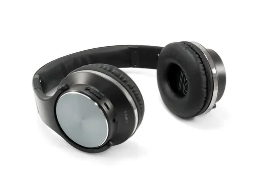 "Bluetooth headset including speaker microphone black image"