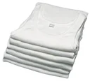 Undershirt, pack of 5, color white, size 5