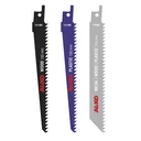 Lames de scie de rechange pour bois, métal et plastique pour 969828, 969829 scie sabre sans fil, scie à main „PS 1815“, 3 pièces