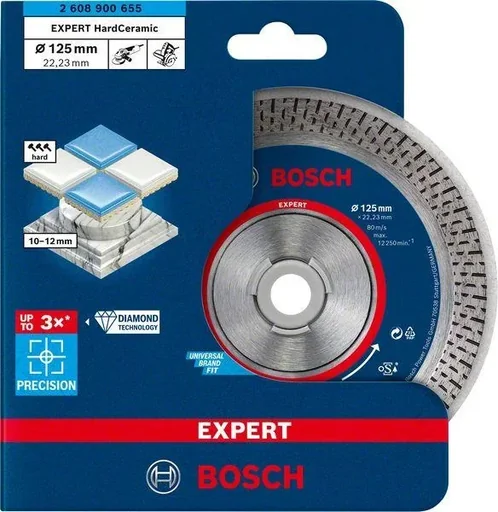 "Diamanttrennscheibe HardCeramic 125 x 22.23 x 1.4 x 10 mm EXPERT image"