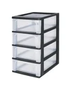 Drawer container, DIN A4, 4 high drawers