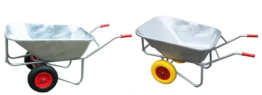 "Large wheelbarrow "Farmer II", 200 liters, 2 foamed Wflex wheels image"