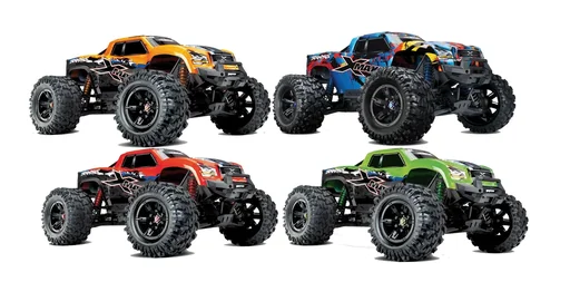 "X-Maxx 4x4 VXL orangeX RTR ohne Akku/Lader 1/7 4WD Monster Truck Brushless image"
