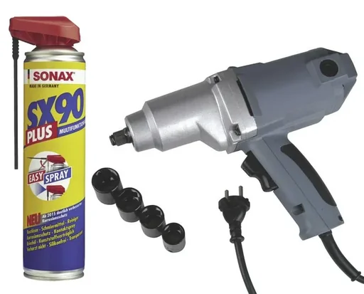 "Electric impact wrench professional, 230 Volt + FREE Sonax SX90 - The all-rounder 400 ml image"
