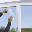 Window film, climate, 58 x 122 cm, transparent