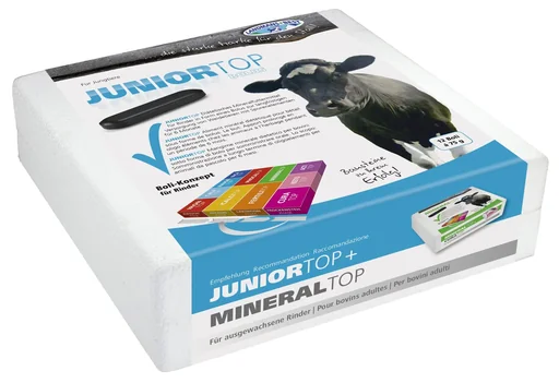 "Mineral feed JUNIORTOP - Young animals, 12 boluses of 75 g each image"