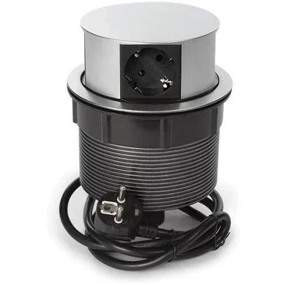 "Pop-up socket - 4 sockets - Schuko image"