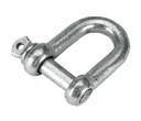 Straight shackle 1/4" 6 mm, 3 pieces