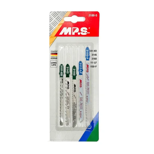 "Assortiment de 5 lames de scie sauteuse image"