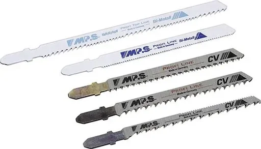 "Jeu de lames de scie sauteuse, 5 pièces, pour AEG, Bosch et Makita image"