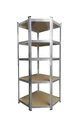 Corner heavy-duty shelf 175 kg