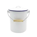 Poubelle, blanche, 3 litres