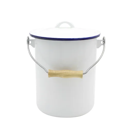 "Poubelle, blanche, 3 litres image"