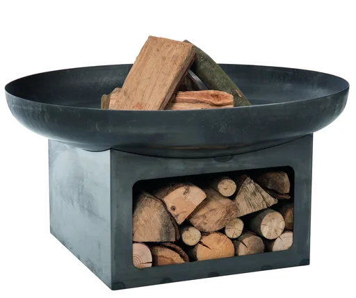 "Juva Industrial fireplace, Ø 80 cm image"