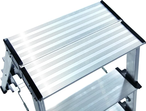 "Treppo double folding step (aluminium), 2x3 steps image"