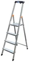 Aluminium stepladder, 8 steps