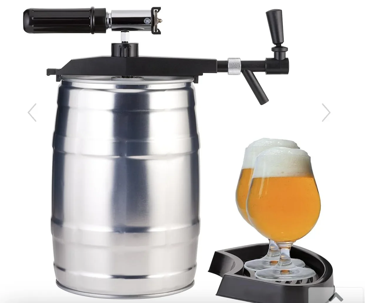 "Robinet Profi avec CO2 automatique pour fût de fête de 5 litres image"
