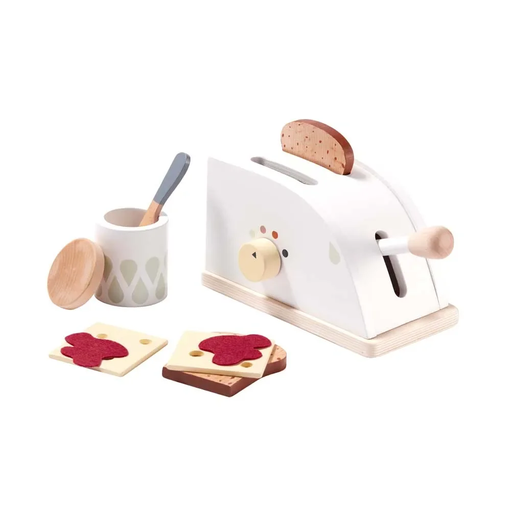 "Kids Concept Jeu grille-pain en bois avec accessoires image"
