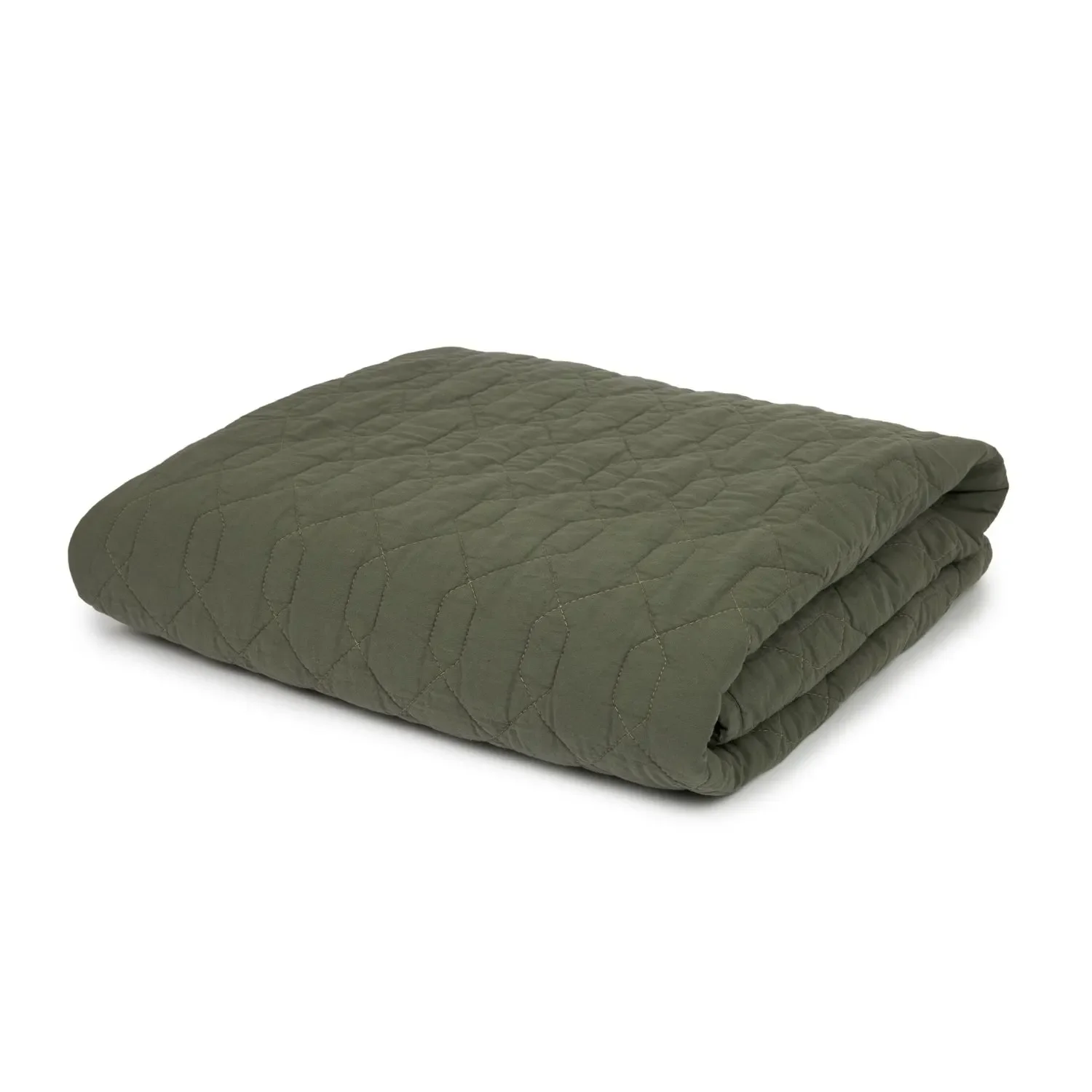 "Nobodinoz WABI SABI couverture bébé, couverture en coton, couverture enfant, 100 x 135 cm, couleur : Vetiver image"