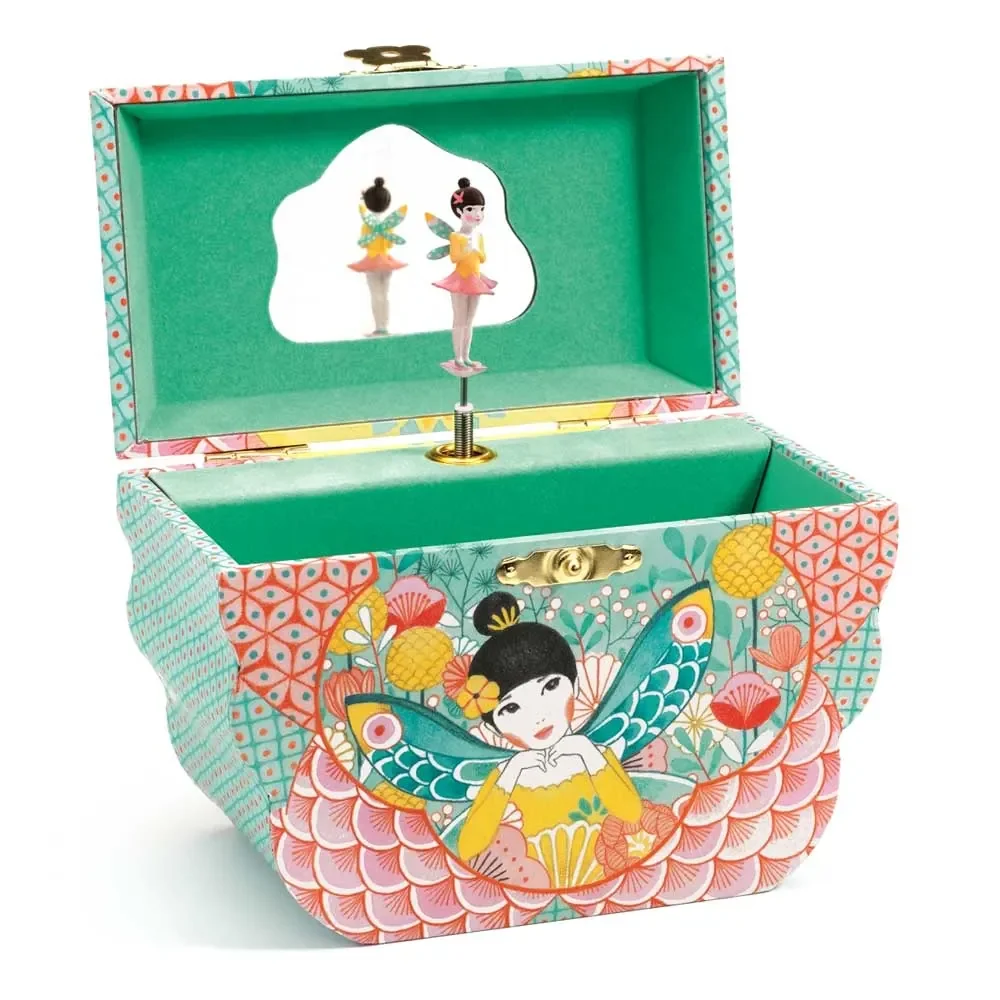 "Djeco Boîte à bijoux avec boîte à musique Petit elfe image"
