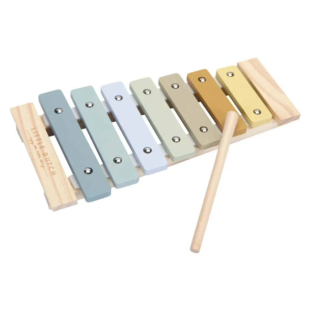 "Little Dutch Xylophone pour enfants bleu image"