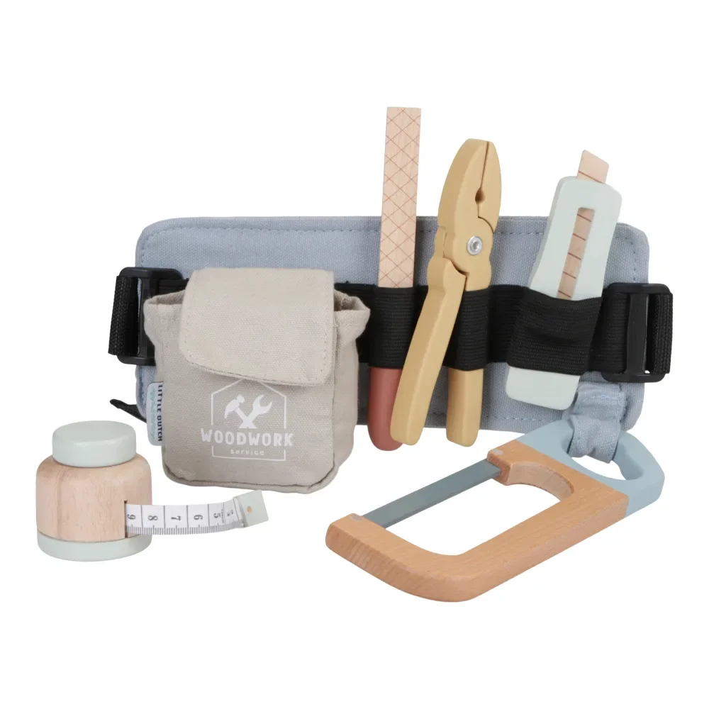 "Little Dutch Jouet en bois Ceinture à outils pour enfants image"