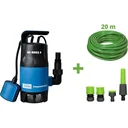 GS 4002 P submersible pump set with 20 meter hose