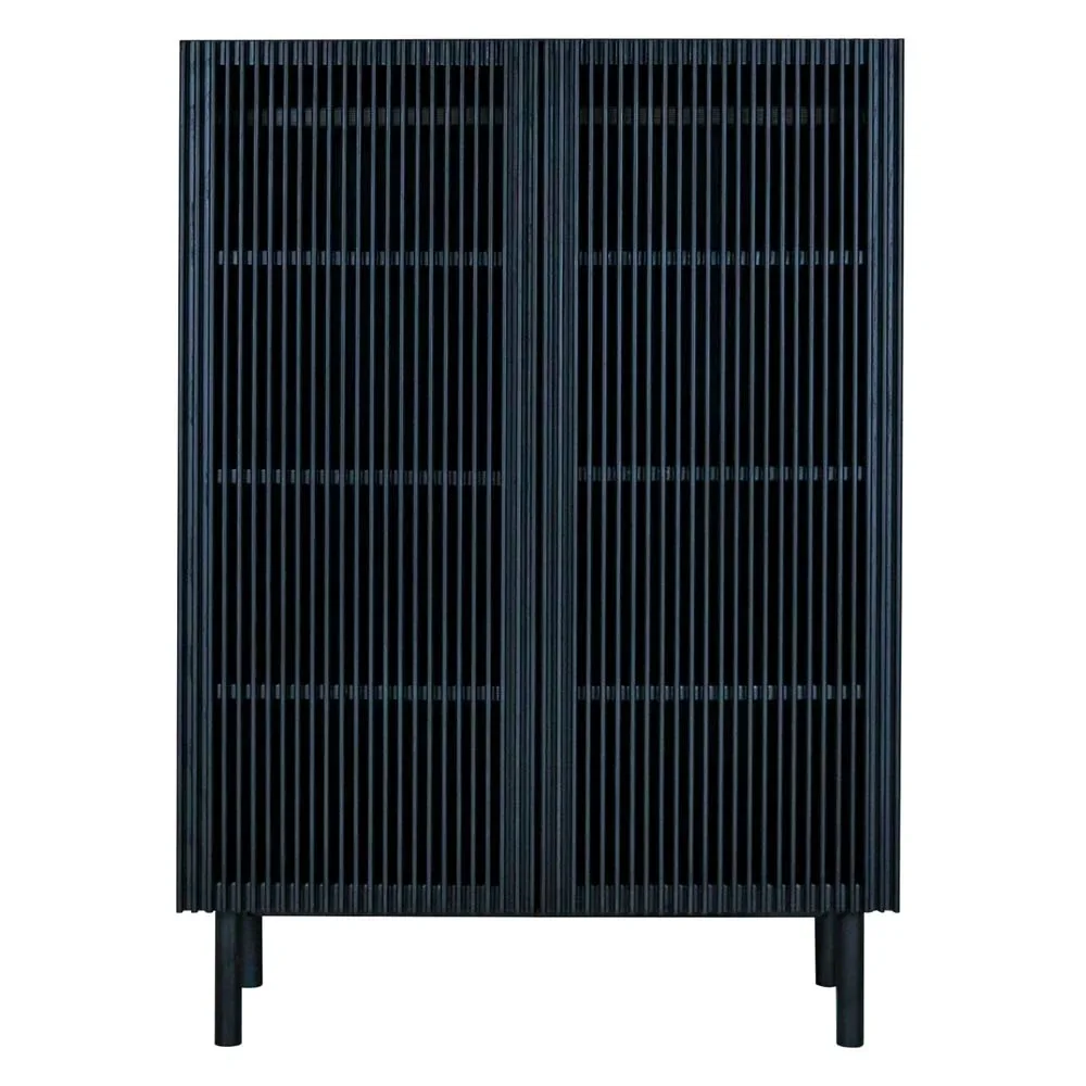 "Quax HAI NO KI Armoire 2 portes frêne noir image"